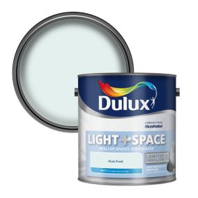 Dulux Light & space First frost Matt Emulsion paint, 2.5L