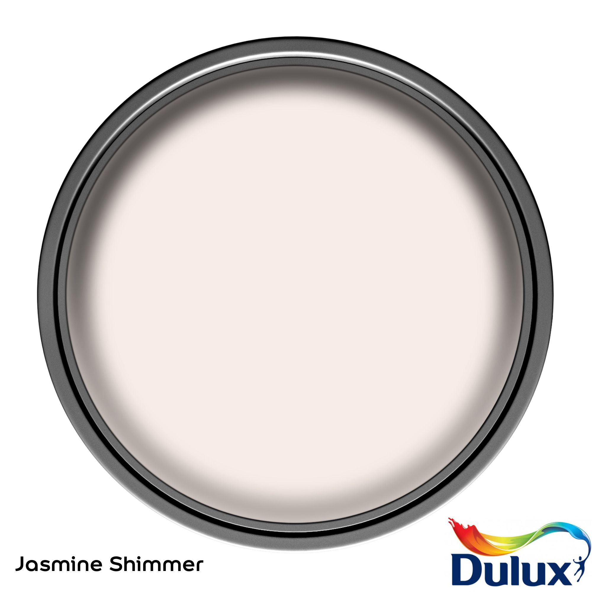 Dulux Light & space Jasmine shimmer Matt Emulsion paint, 5L