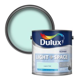 Dulux Light & space Lagoon falls Matt Emulsion paint, 2.5L