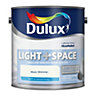 Dulux Light & space Moon shimmer Matt Emulsion paint, 2.5L