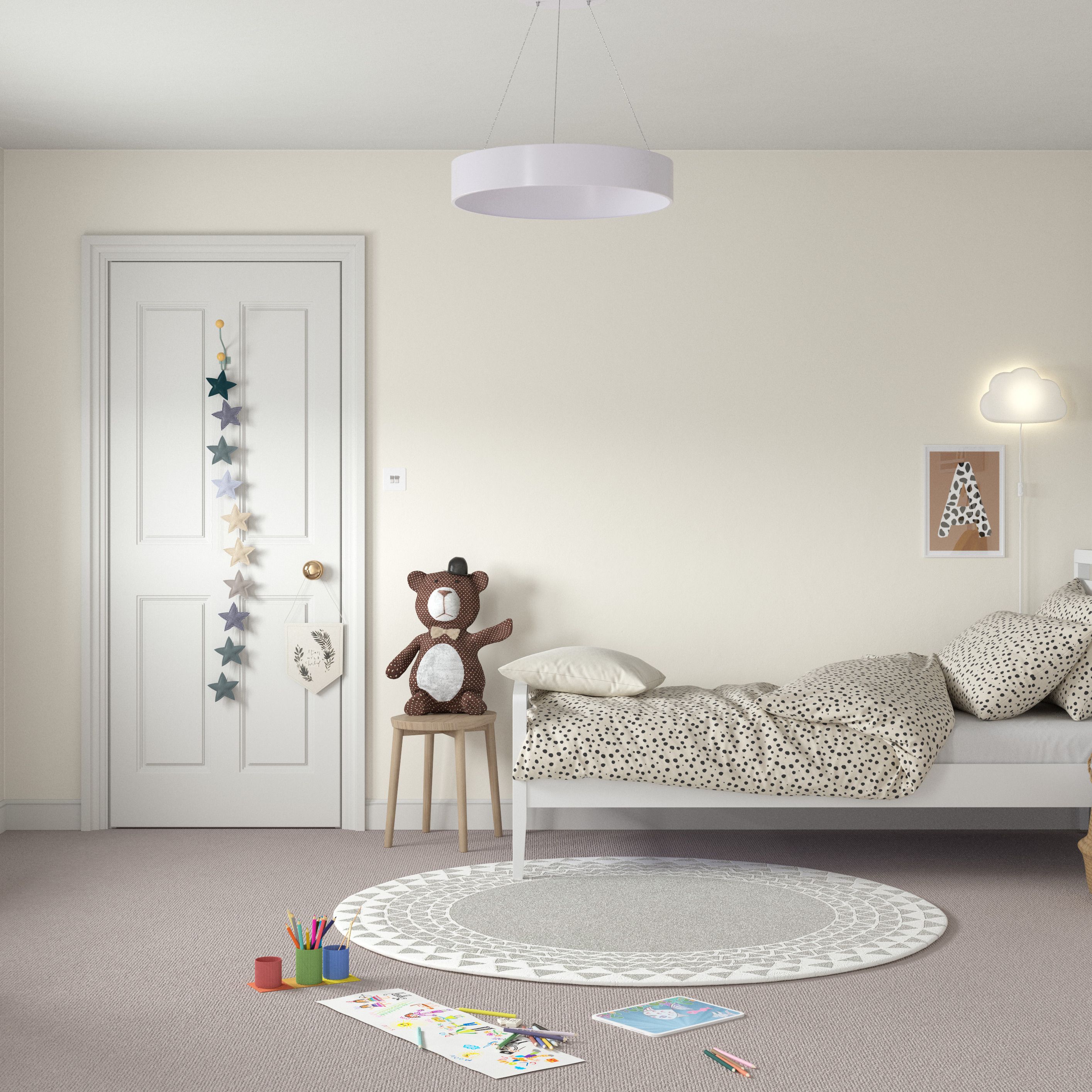 Dulux Light & space Morning light Matt Emulsion paint, 5L