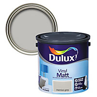 Dulux Merrion grey Vinyl matt Emulsion paint, 2.5L
