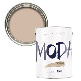 Dulux Moda Pale mink Flat matt Emulsion paint, 5L