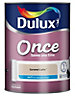 Dulux Once Caramel latte Matt Emulsion paint, 5L