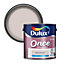 Dulux Once Mellow mocha Matt Emulsion paint, 2.5L