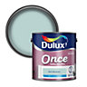 Dulux Once Mint macaroon Matt Emulsion paint, 2.5L