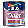 Dulux Once Roasted red Matt Emulsion paint, 2.5L