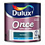 Dulux Once Teal tension Matt Emulsion paint, 2.5L