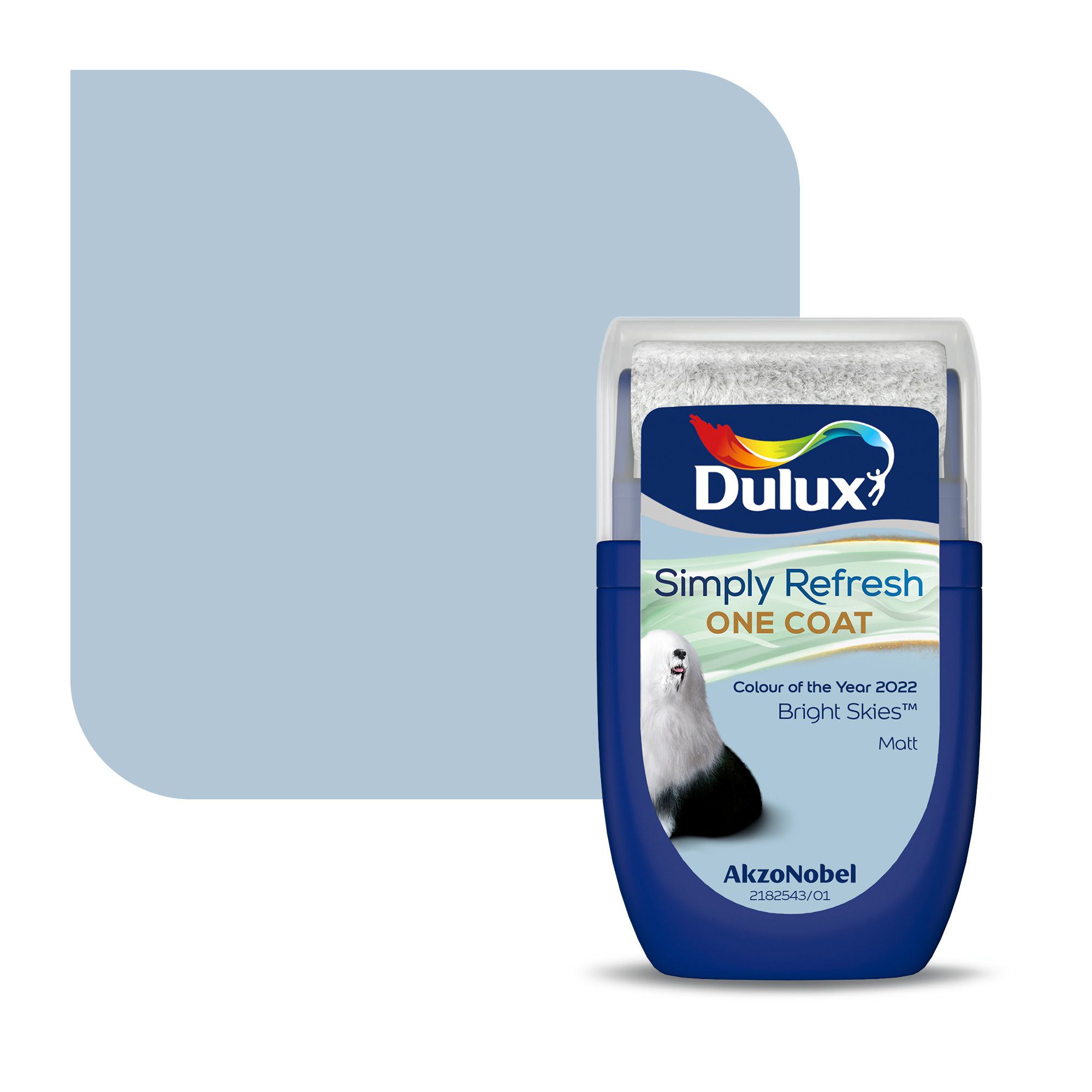 Dulux One Coat Bright Skies Emulsion paint, 30ml Tester pot | Tradepoint