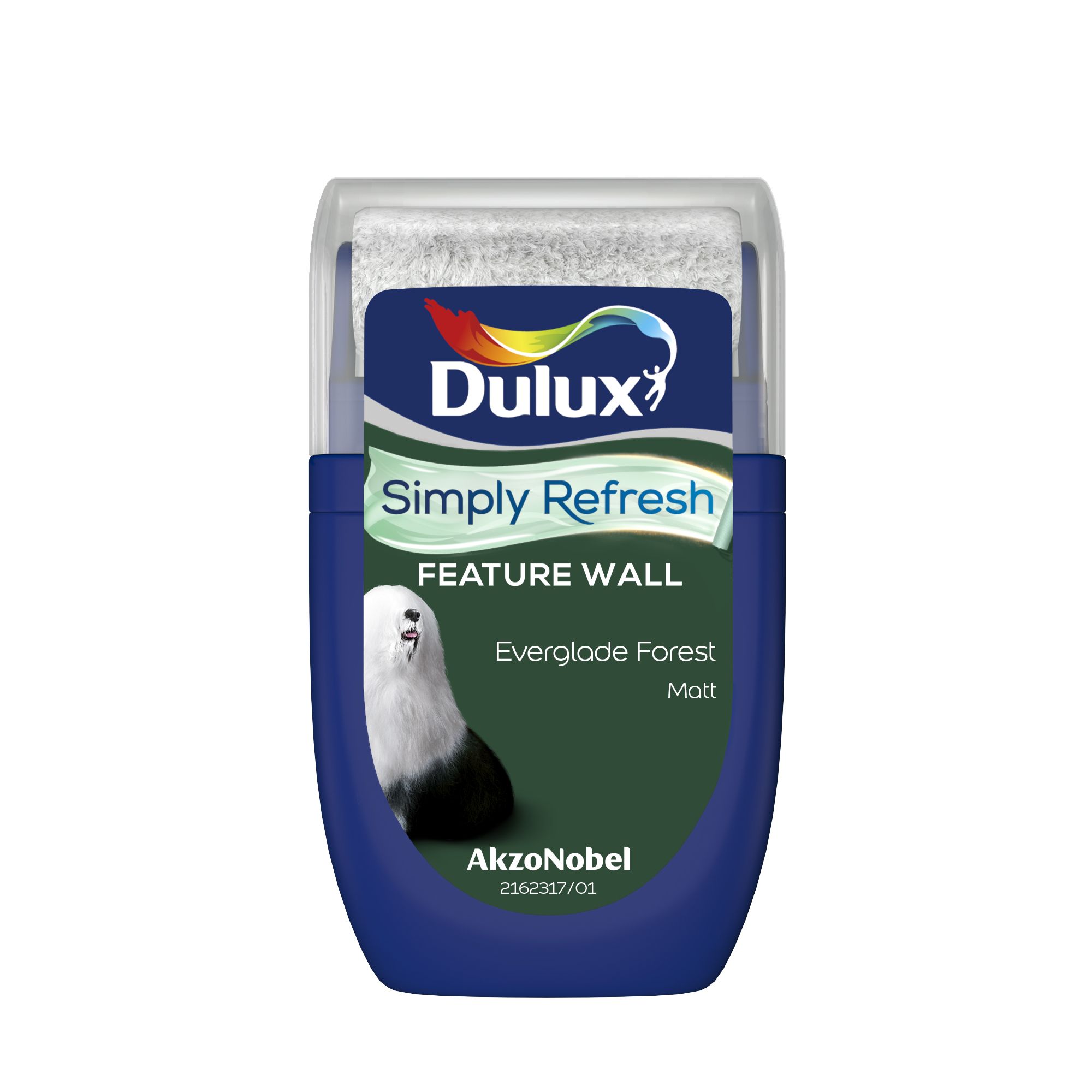 Dulux One coat Everglade forest Matt Emulsion paint, 30ml Tester pot