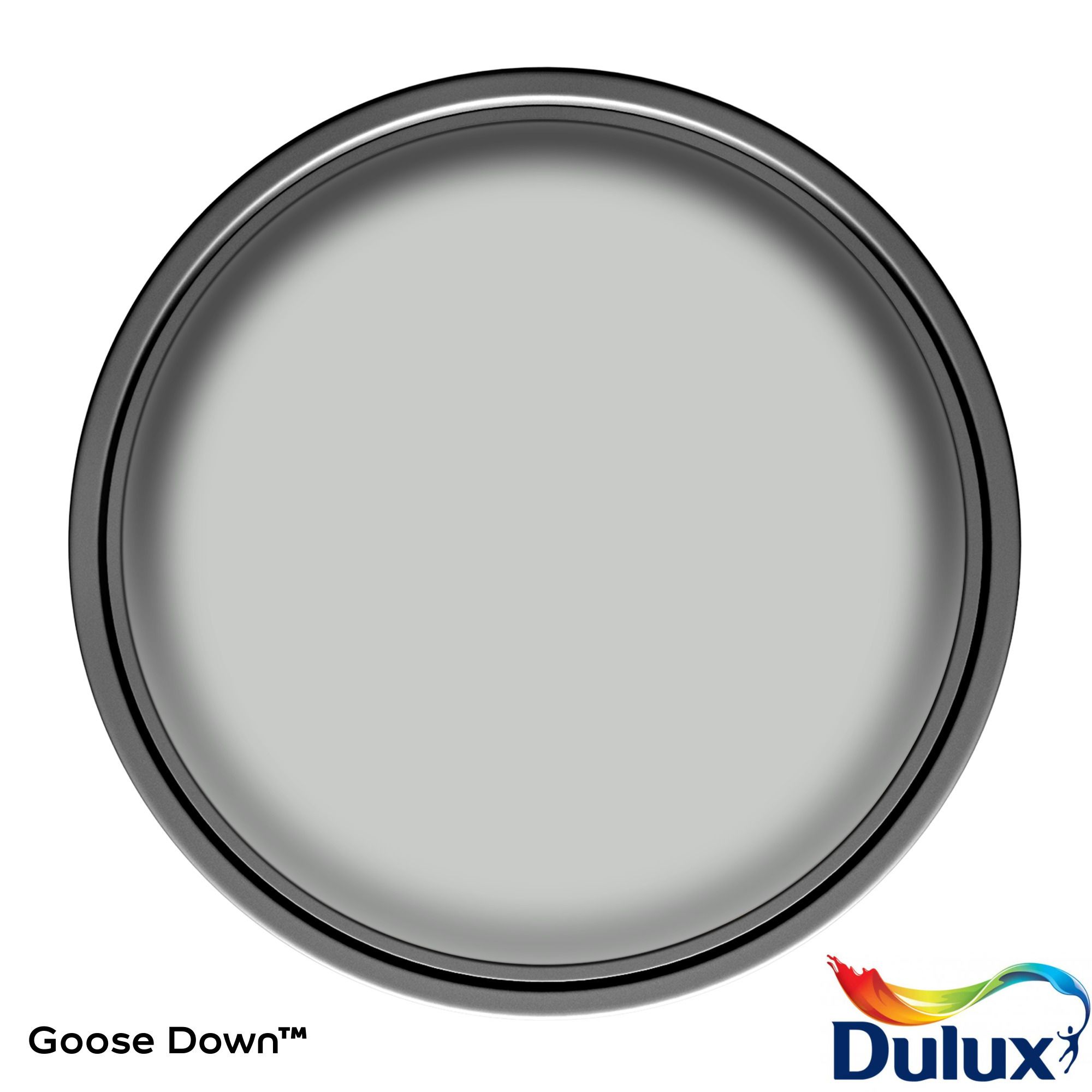 Dulux One coat Goose down Matt Emulsion paint, 2.5L