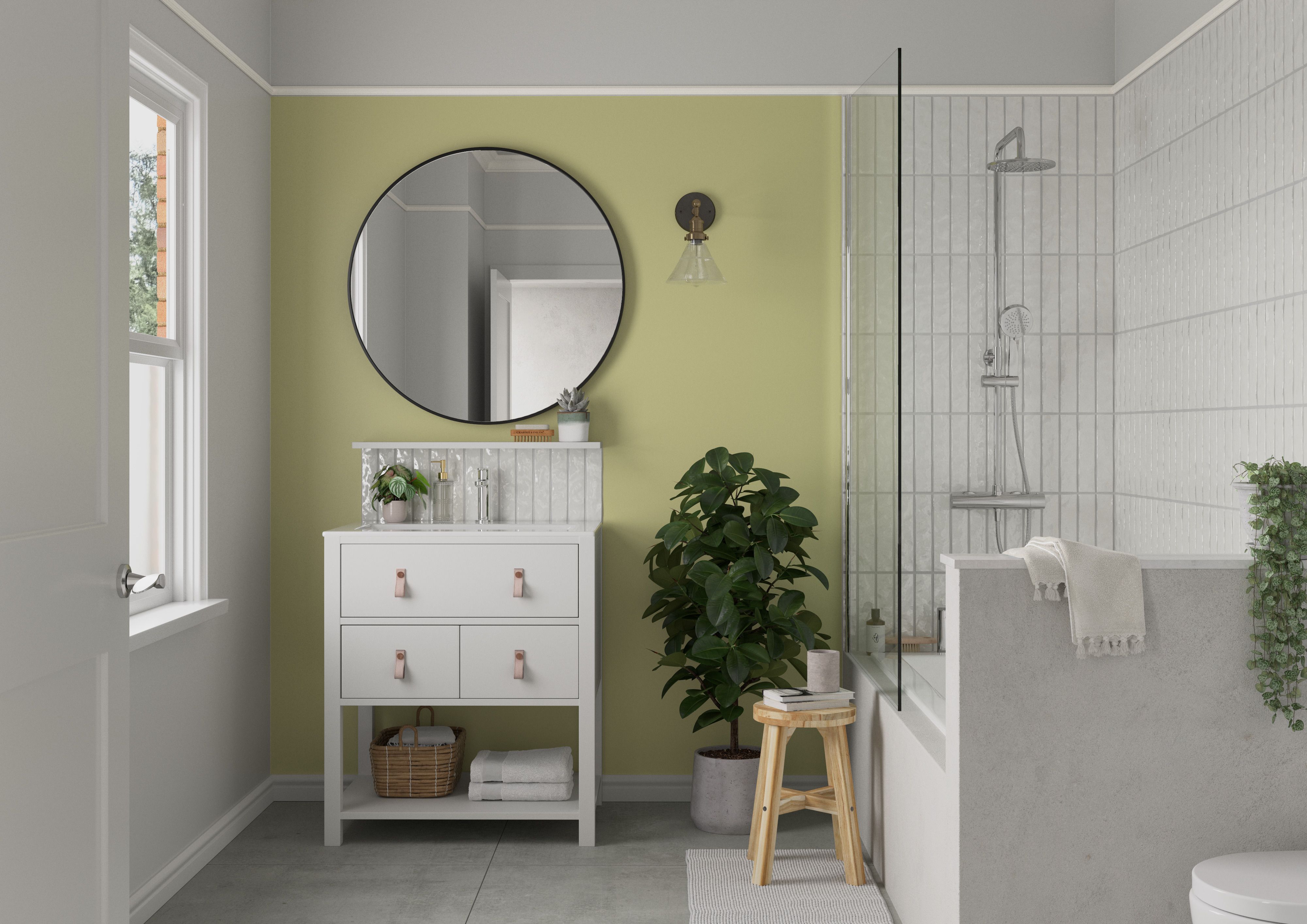 Dulux One coat Melon sorbet Matt Emulsion paint, 1.25L