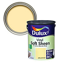 Dulux Pale primrose Soft sheen Emulsion paint, 5L