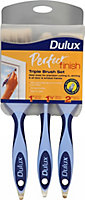 Dulux Perfect finish Paint brush, Pack of 3