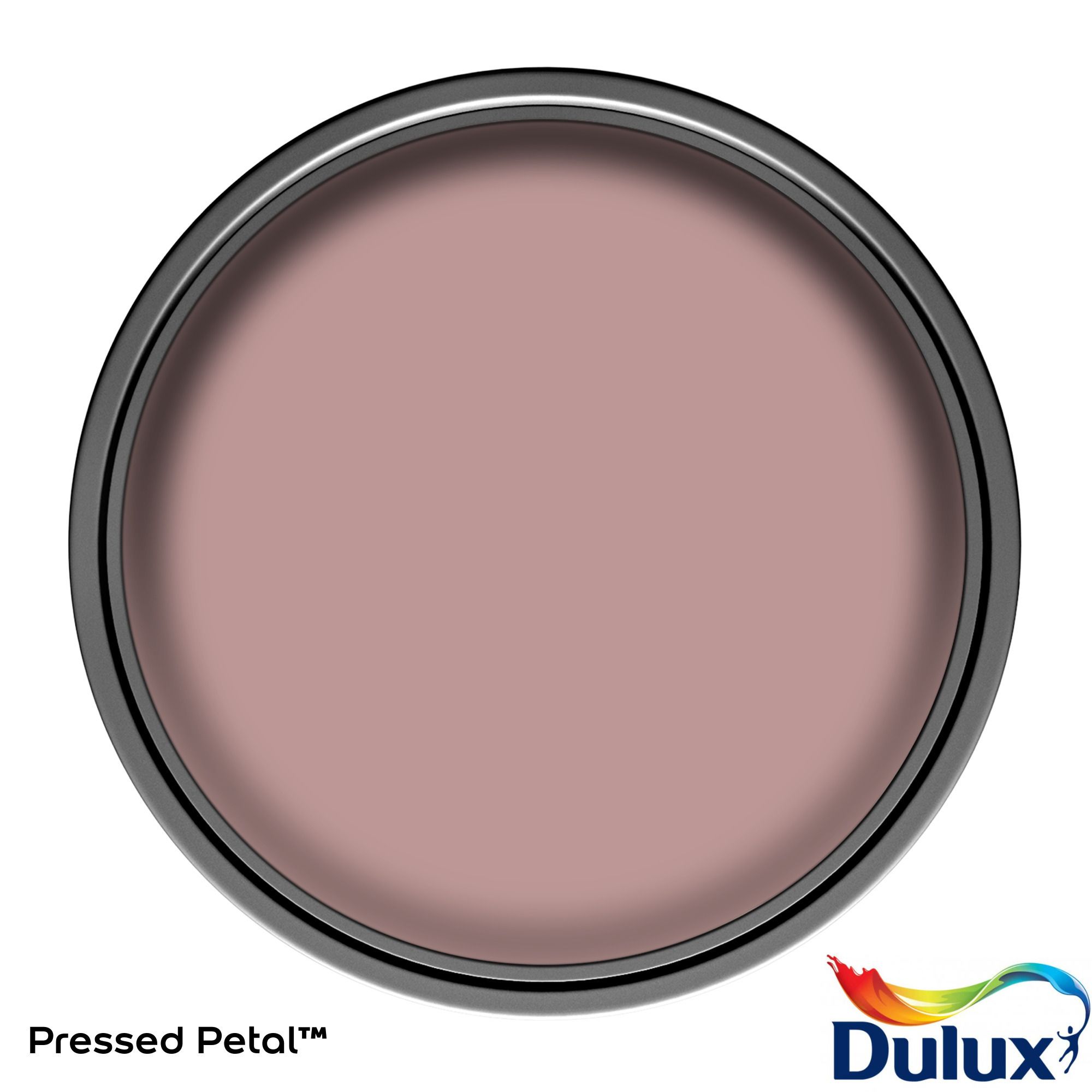 Dulux Pressed Petal Matt Wall & ceiling Emulsion paint, 2.5L