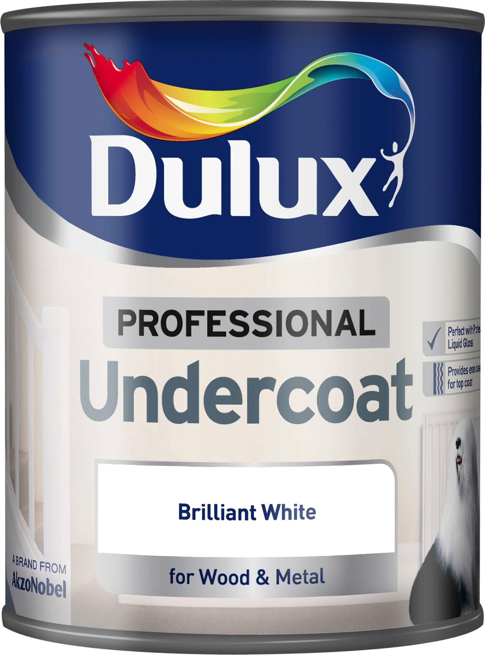Dulux Professional White Undercoat, 750ml
