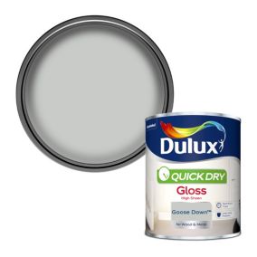 Dulux Quick dry Goose down Gloss Metal & wood paint, 750ml