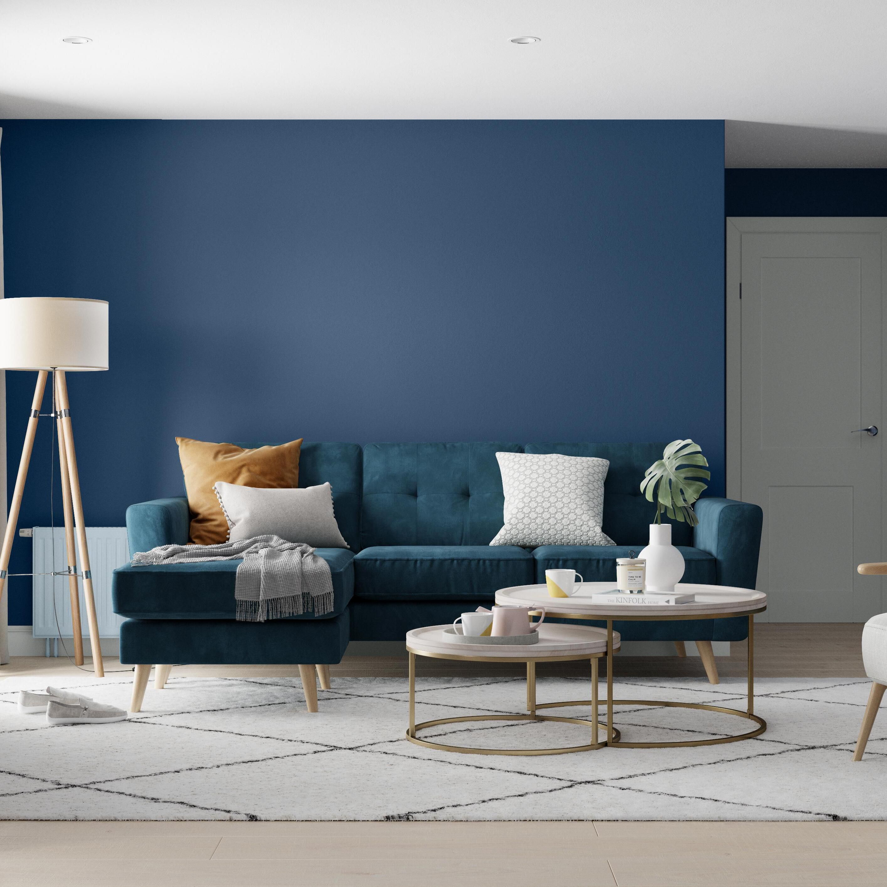 Dulux Sapphire Salute Matt Wall & ceiling Emulsion paint, 5L