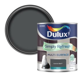 Dulux Simply Refresh Cannon Ball Eggshell Multi-surface Emulsion paint, 750ml