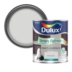 Dulux Simply Refresh Multi-surface Polished Pebble Eggshell Emulsion paint, 750ml