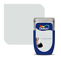 Dulux Standard Cornflower white Matt Emulsion paint, 30ml Tester pot