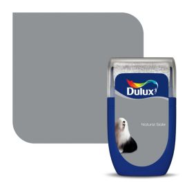 Dulux Standard Natural slate Matt Emulsion paint, 30ml Tester pot