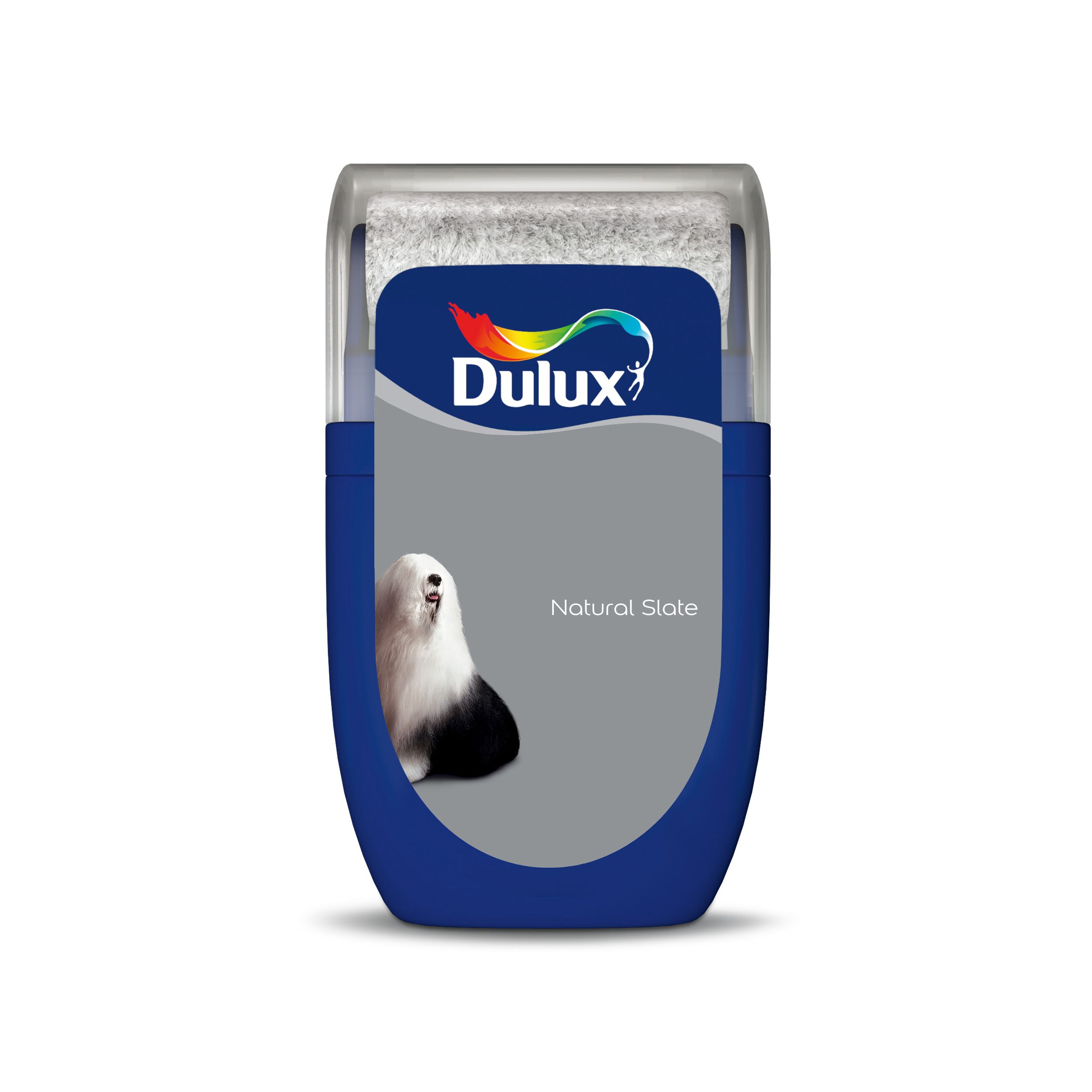 Dulux Standard Natural slate Matt Emulsion paint, 30ml Tester pot