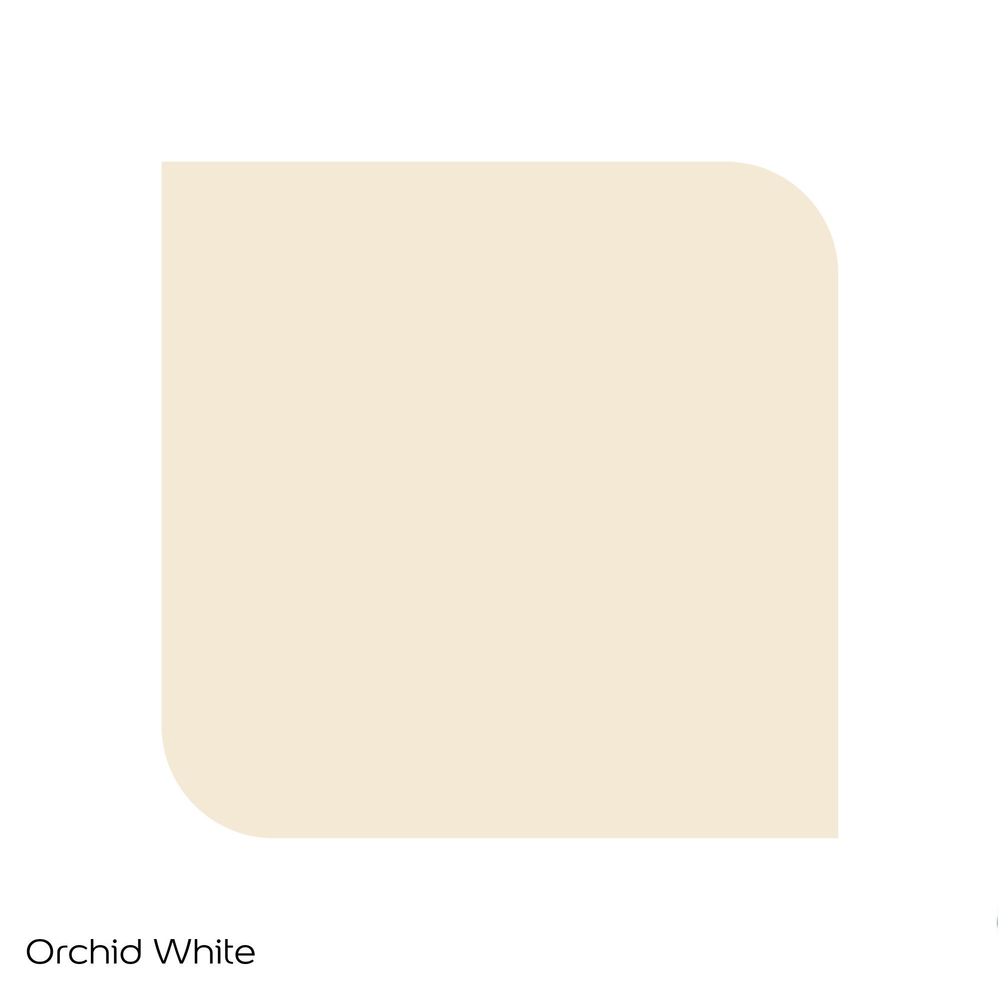 Dulux Standard Orchid white Matt Emulsion paint, 30ml Tester pot