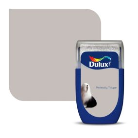 Dulux Standard Perfectly taupe Matt Emulsion paint, 30ml Tester pot