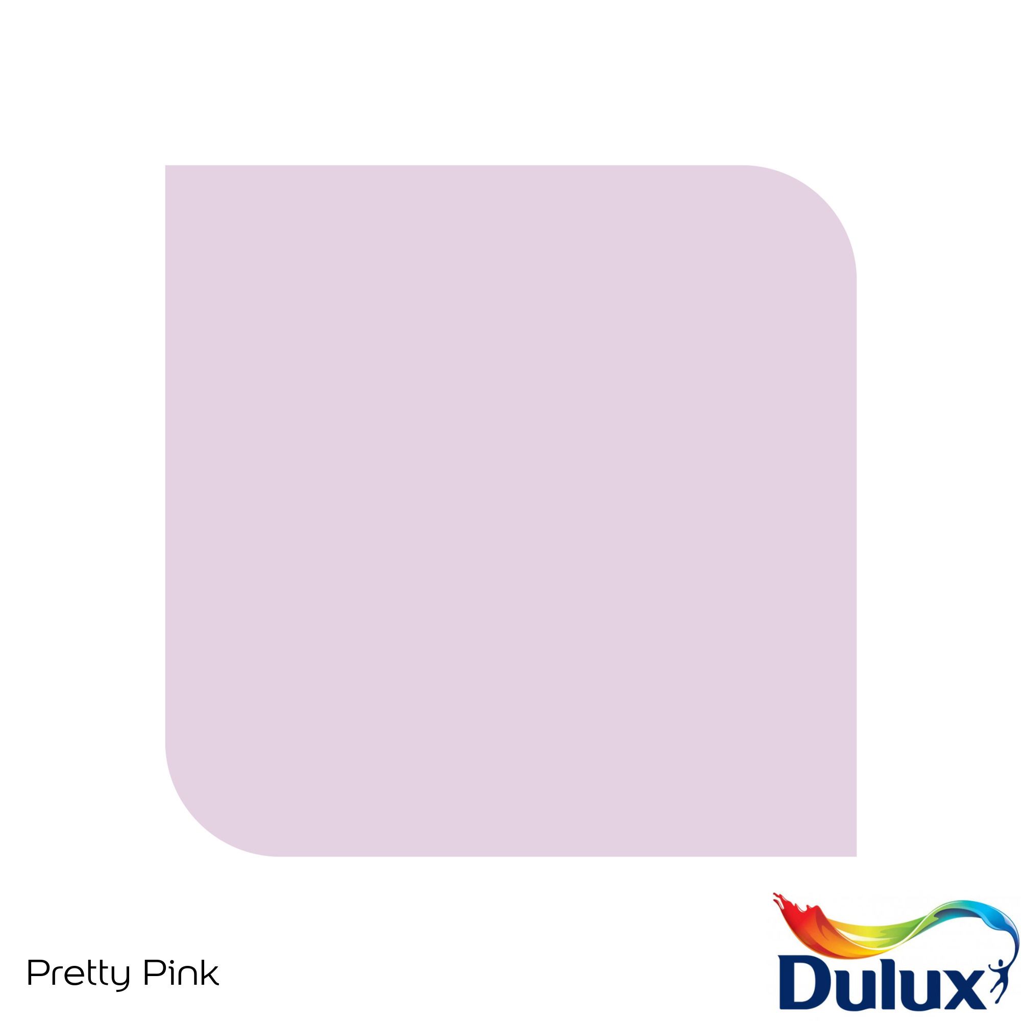 Dulux Standard Pretty pink Matt Emulsion paint, 30ml Tester pot