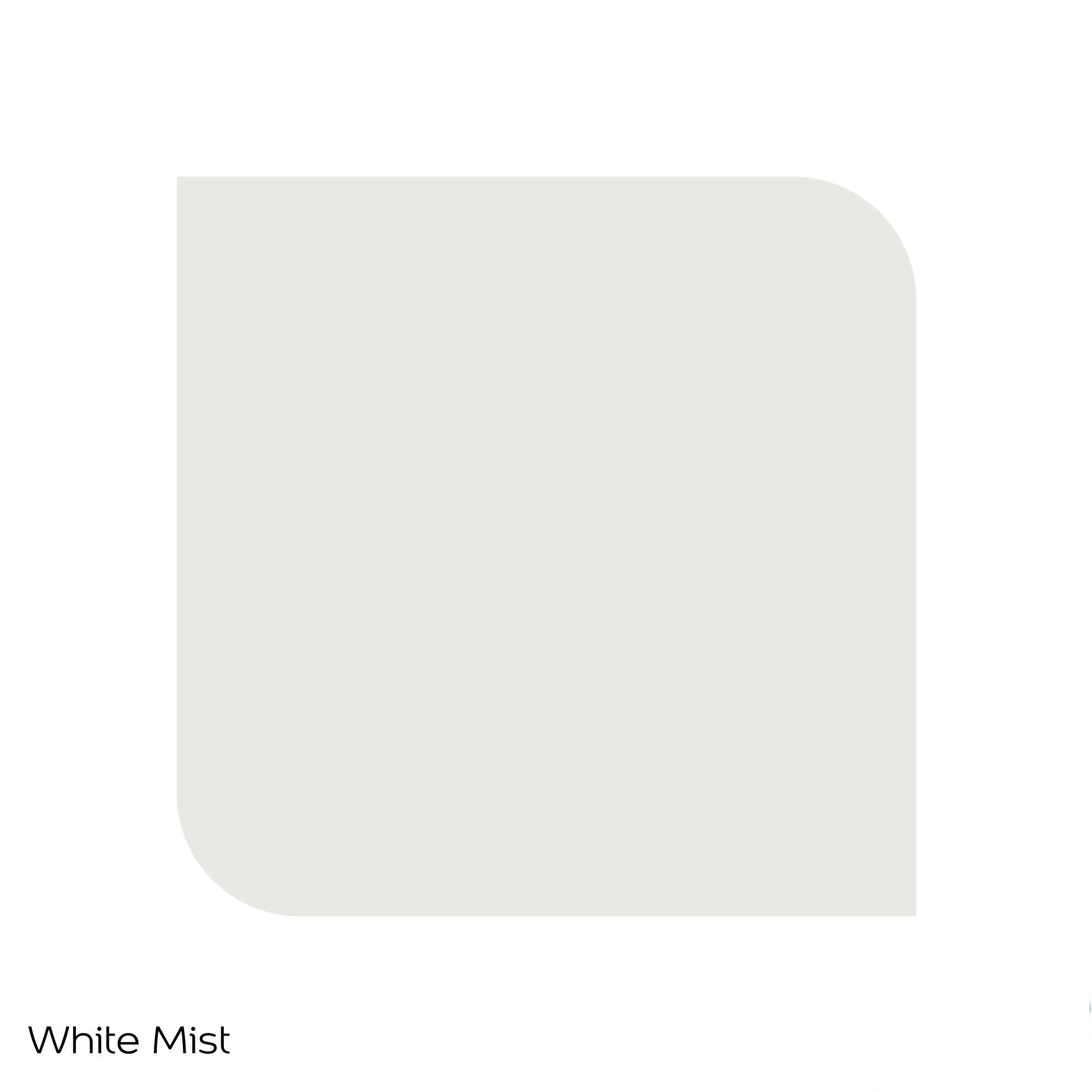 Dulux Standard White mist Matt Emulsion paint, 30ml Tester pot
