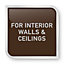 Dulux Trade Plus White Wall & ceiling Matt Stain block primer, 2.5L
