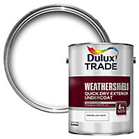Dulux Trade Pure brilliant white Wood Undercoat, 1L