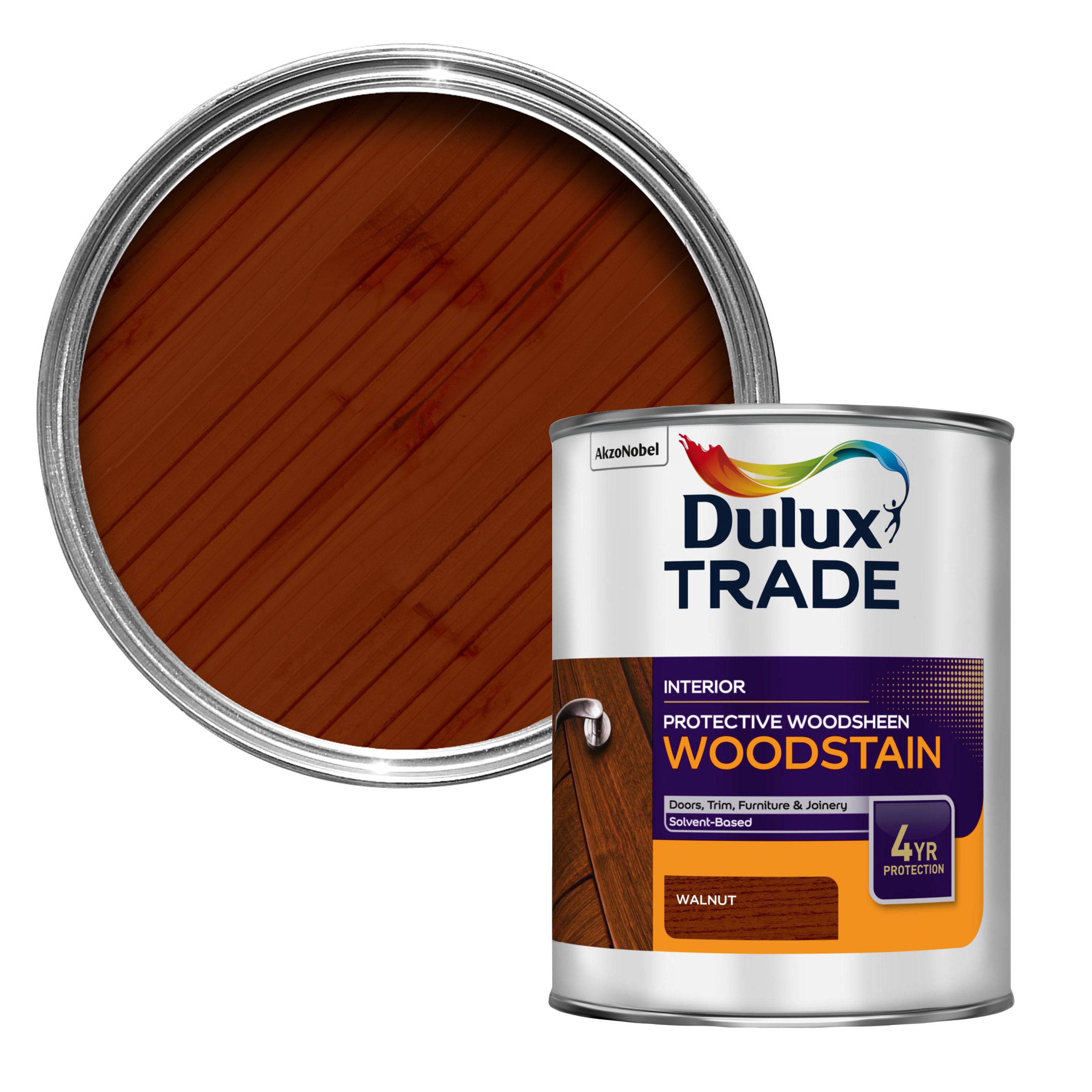 Dulux Trade Walnut Satin Wood stain, 1L