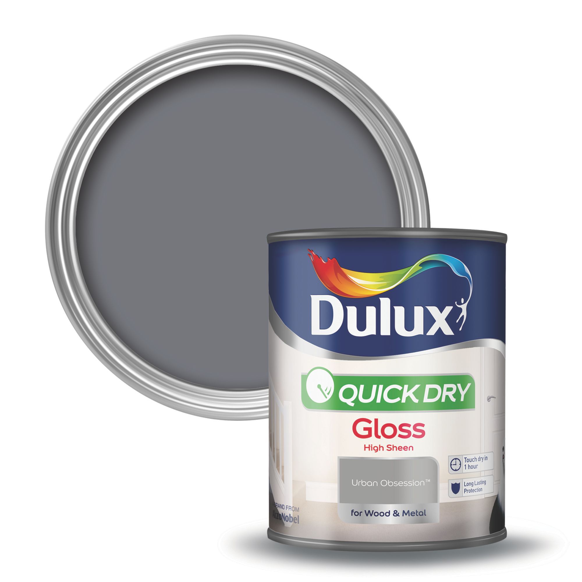 Dulux Urban obsession Gloss Metal & wood paint, 750ml | Tradepoint