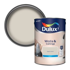 Dulux Walls & ceilings Egyptian cotton Matt Emulsion paint, 5L
