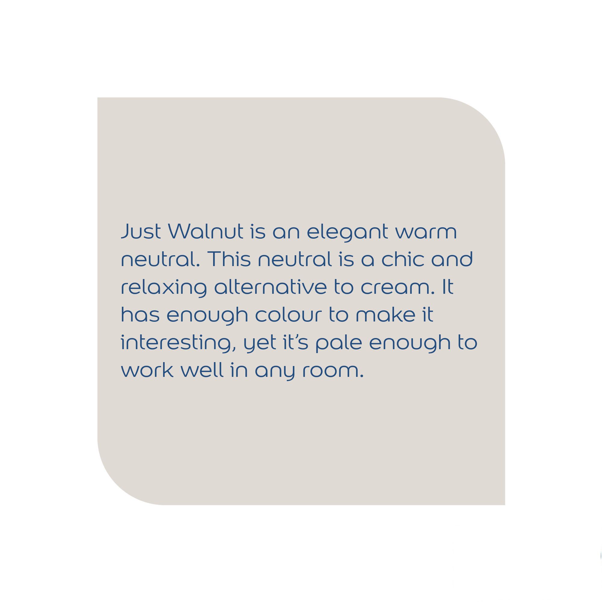 Dulux Walls & ceilings Just walnut Matt Emulsion paint, 5L