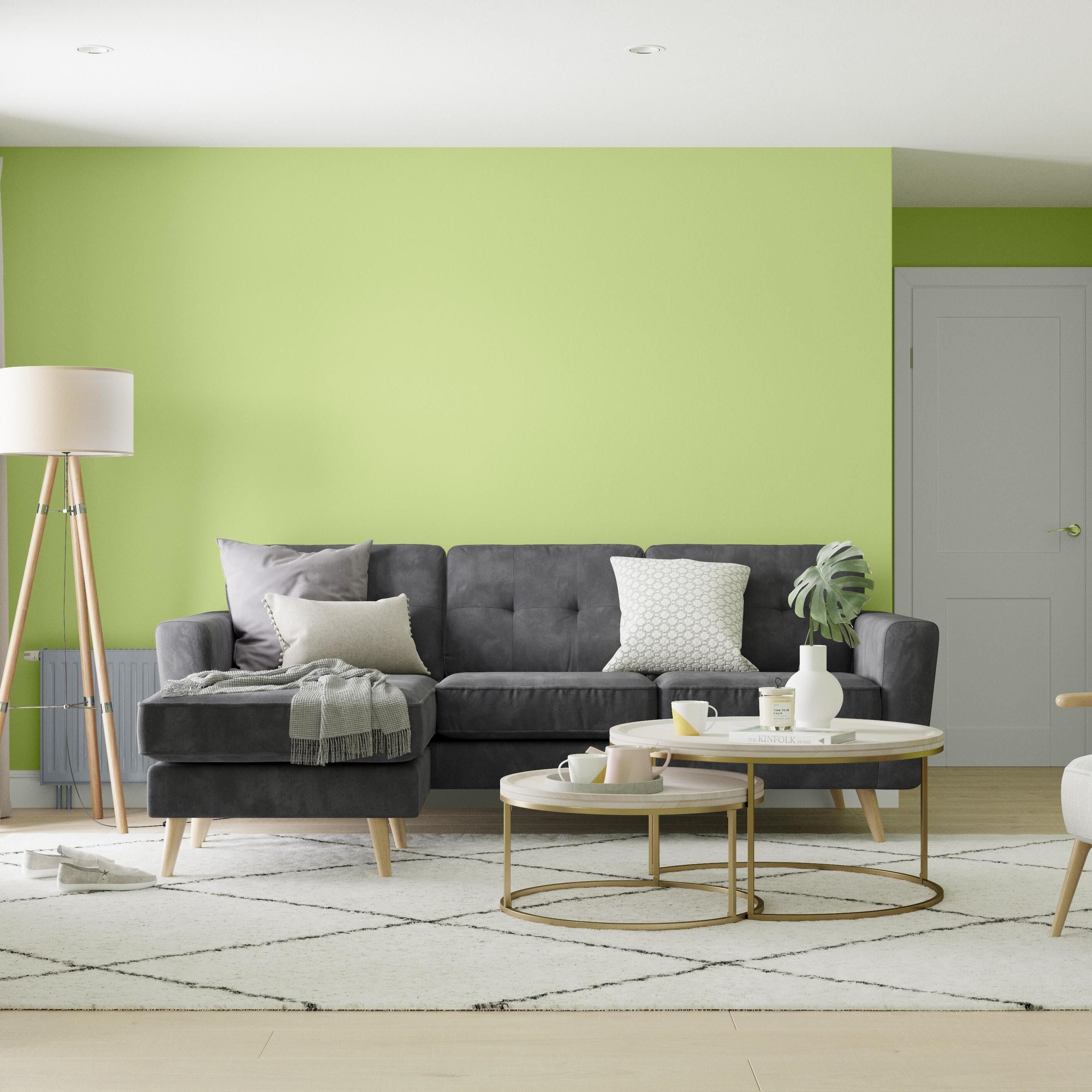 Dulux Walls & ceilings Kiwi crush Matt Emulsion paint, 2.5L