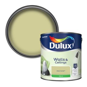 Dulux Walls & ceilings Melon sorbet Silk Emulsion paint, 2.5L