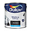 Dulux Walls & ceilings Rich black Matt Emulsion paint, 2.5L