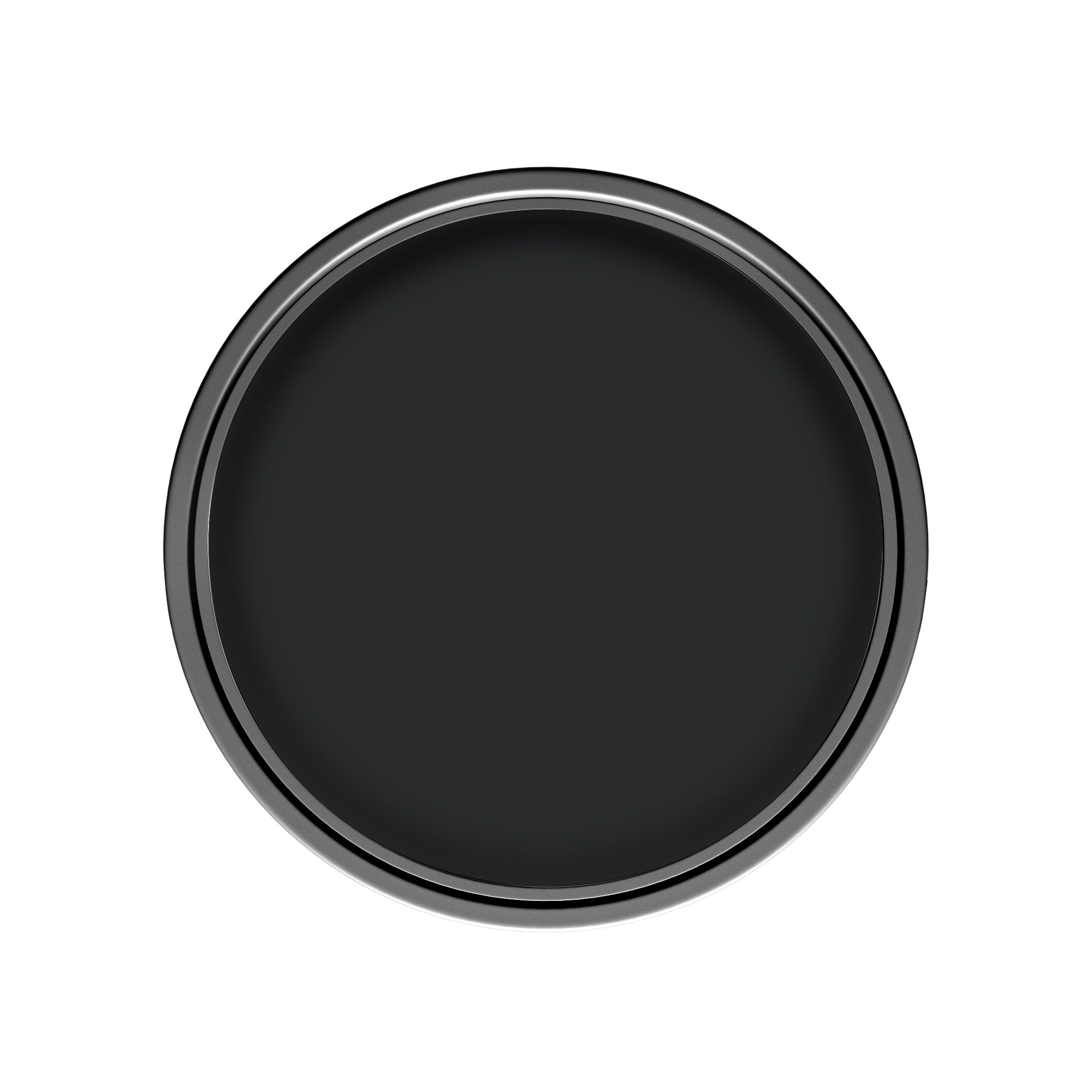 Dulux Walls & ceilings Rich black Silk Emulsion paint, 2.5L