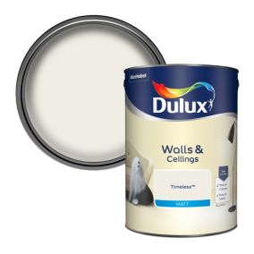 Dulux Walls & ceilings Timeless Matt Emulsion paint, 5L