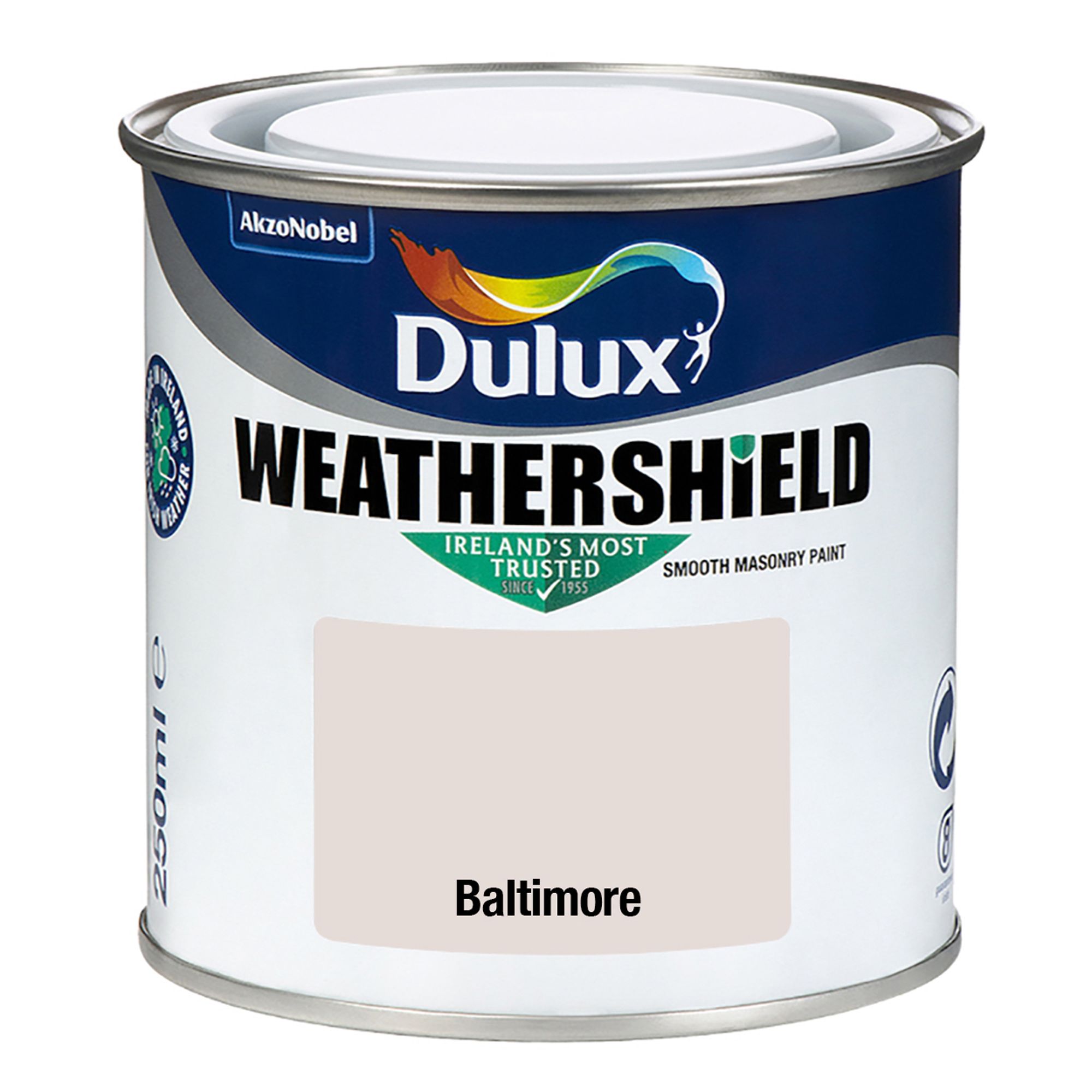 Dulux Weathershield Baltimore Smooth Masonry paint, 250ml Tester pot