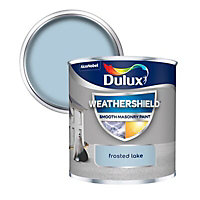 Dulux Weathershield Frosted lake Smooth Matt Masonry paint, 250ml Tester pot