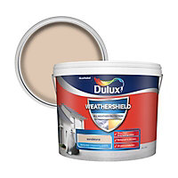 Dulux Weathershield Sandstone Textured Matt Masonry paint, 10L