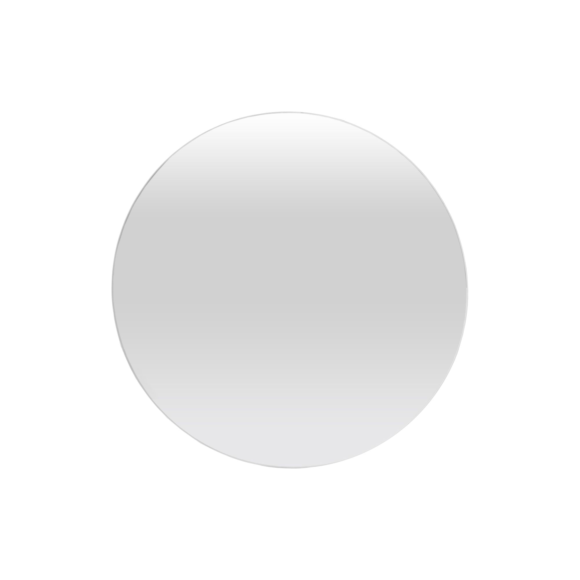 Dunnet Round Wall-mounted Bathroom Mirror (H)40cm (W)40cm