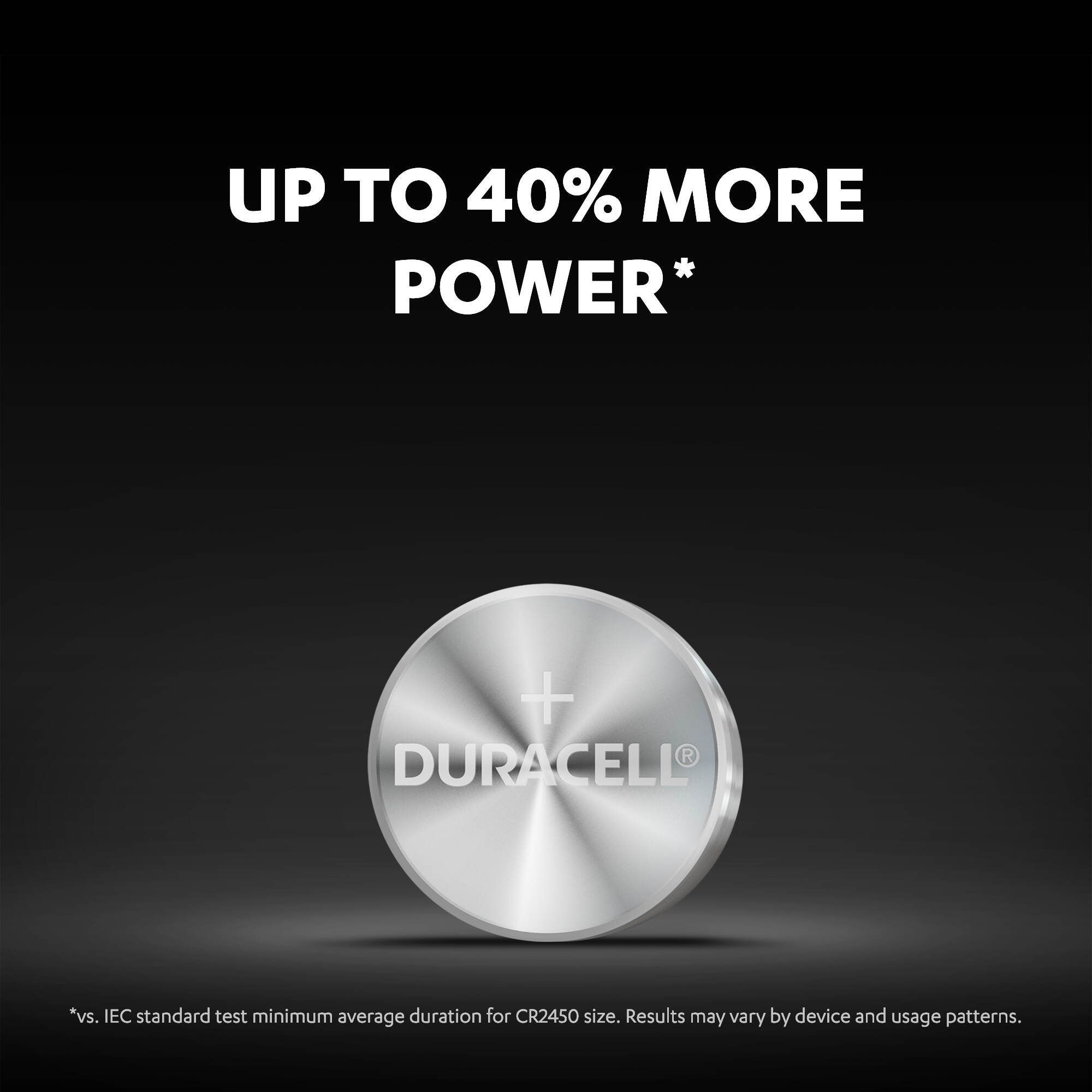 Duracell CR2450 Coin cell battery, Pack of 1
