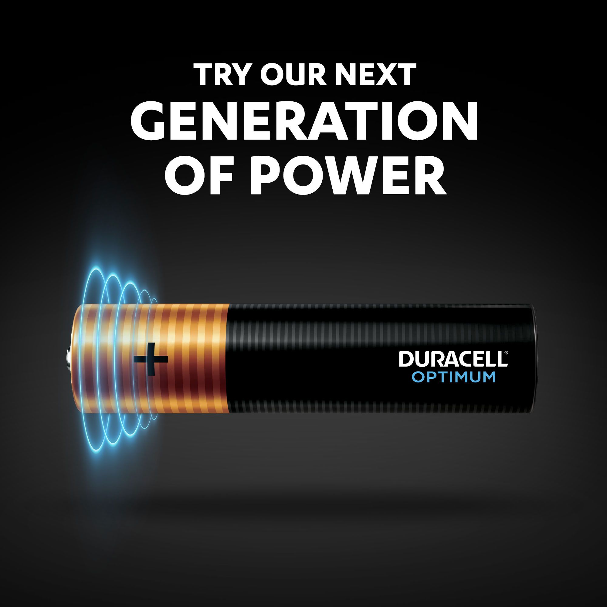 Duracell Optimum AAA Battery, Pack of 8
