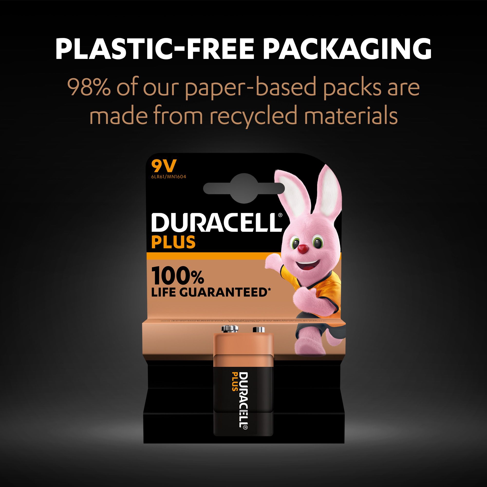 Duracell Plus 9V Battery