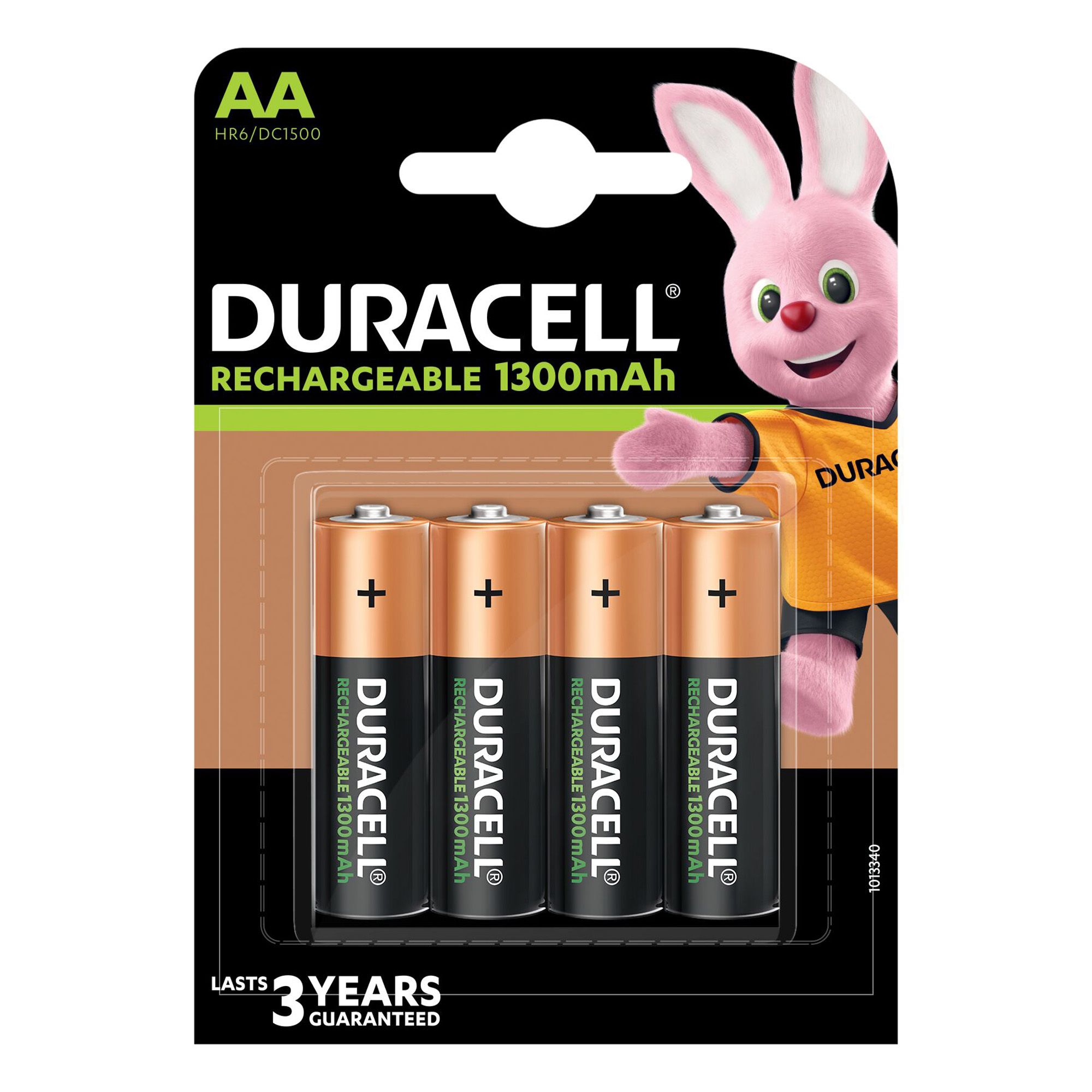 Duracell Rechargeable AA Batteries, Pack of 4